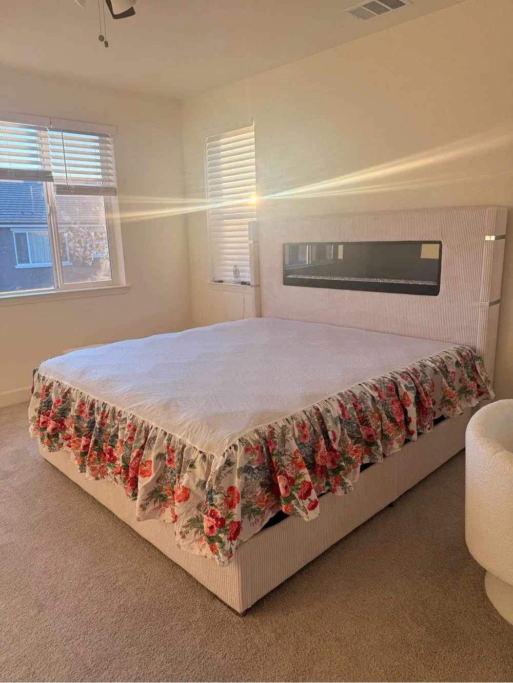 Ralph Lauren Beach House Southampton Floral Bed Skirt